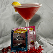 UD - The Pomegranate Emergen-C Martini