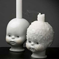 UD - Baby Head Candle Holders