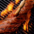 UD - Rack of Lamb on Fire at Acappella