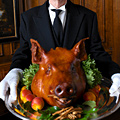 UD - Ilan Hall Roasts a Pig
