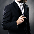 UD - Custom Crushed-Velour Smoking Jacket