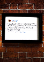 Hand-Stitched Kanye West Tweets