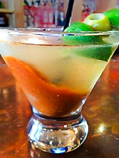 Dirty Diablo Martini