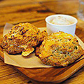 UD - And Bacon-Cheddar Biscuits. Yes.