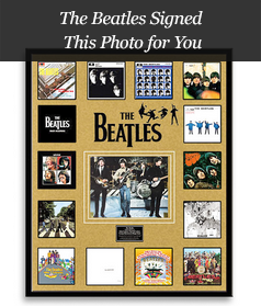 The Beatles Signed This Photo for You