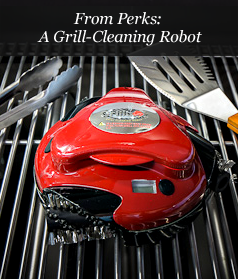 From Perks: A Grill-Cleaning Robot