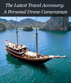 The Latest Travel Accessory: A Personal Drone Cameraman