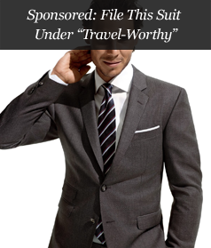 Sponsored: File This Suit Under "Travel-Worthy"
