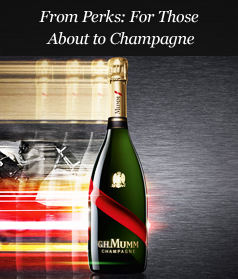 From Perks: For Those About to Champagne