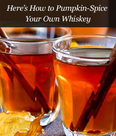 Here’s How to Pumpkin-Spice Your Own Whiskey