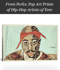 From Perks: Pop Art Prints of Hip-Hop Artists of Yore