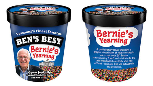 UD - Bernie Sanders Isn’t the Only Candidate Who Deserves an Ice Cream Flavor...