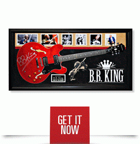 Signed B.B. King Memorabilia