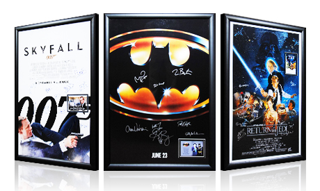 Signed Movie Posters – Heroes and Villains
