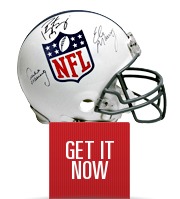 Signed NFL Helmets