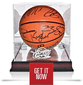 Signed NBA Playoff Memorabilia