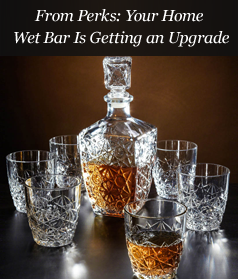 From Perks: Your Home Wet Bar Is Getting an Upgrade