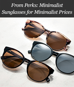 Simplify Sunglasses - Perks