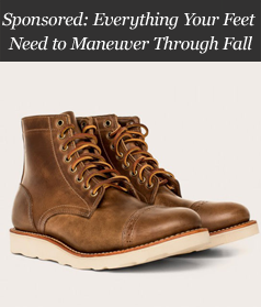 Sponsored: Everything Your Feet Need to Maneuver Through Fall