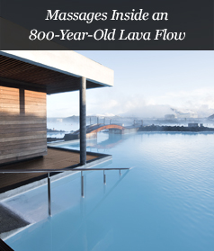 Massages Inside an 800-Year-Old Lava Flow