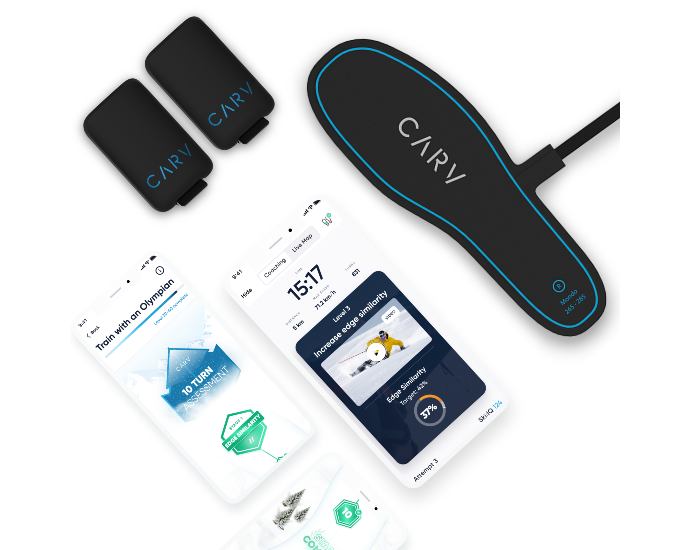 carv ski trainer and app