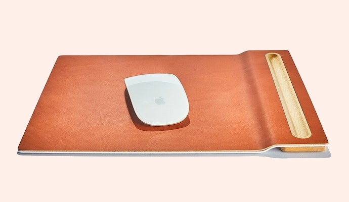 grovemade leather mousepad