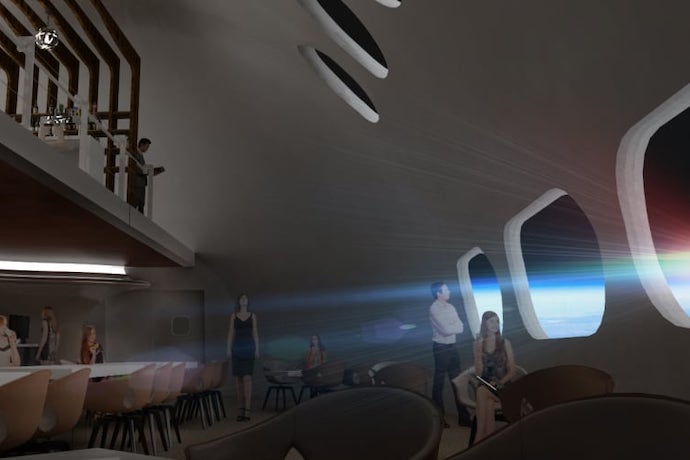 voyager station restaurant rendering