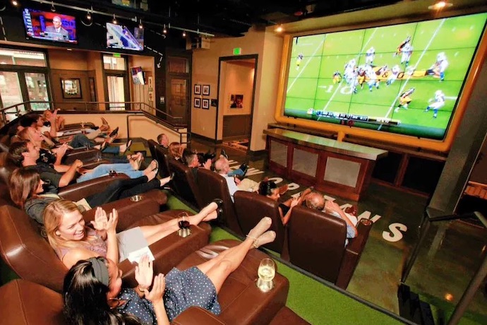 Boston's newest sports bar boasts biggest TV screen in New England