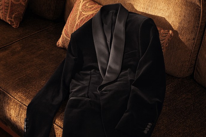 brioni brad pitt evening jacket