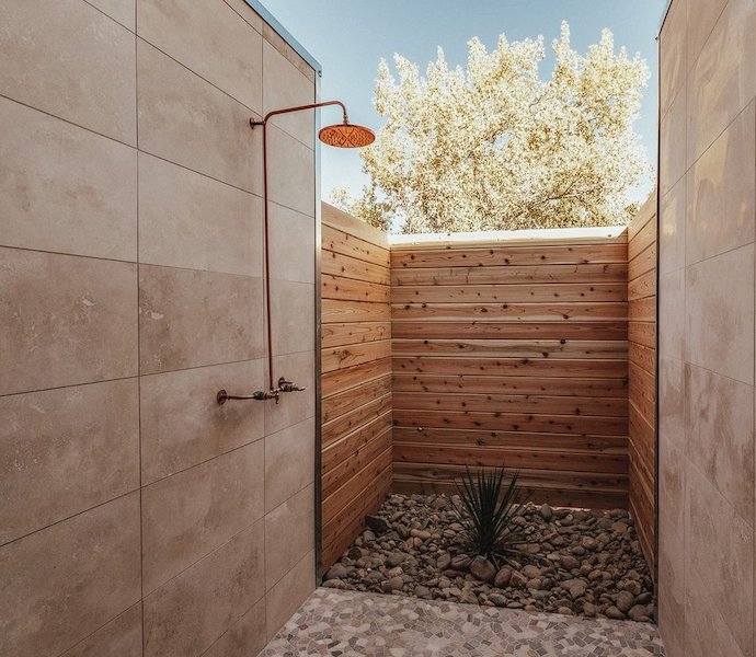 Yonder Escalante outdoor shower