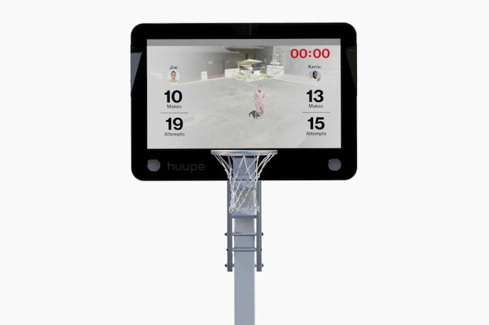 Huupe smart basketball backboard