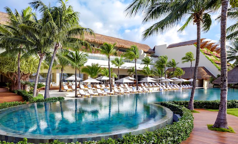 Adults-only pool at Grand Velas Riviera Maya