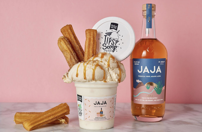 tipsy scoop jaja tequila ice cream