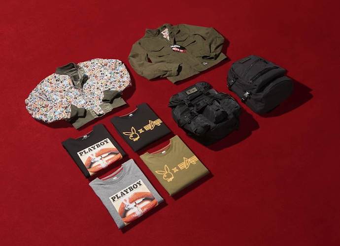 alpha industries x playboy