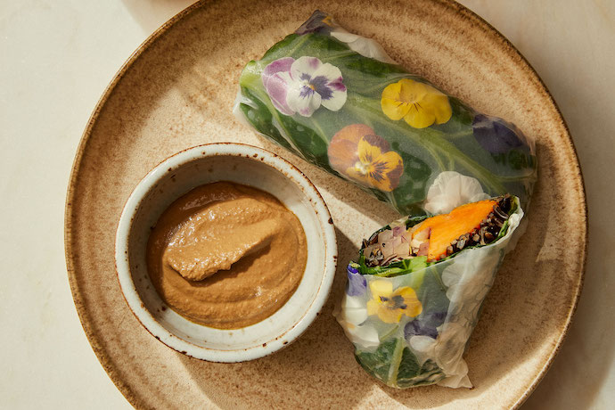 Eleven Madison Home spring rolls