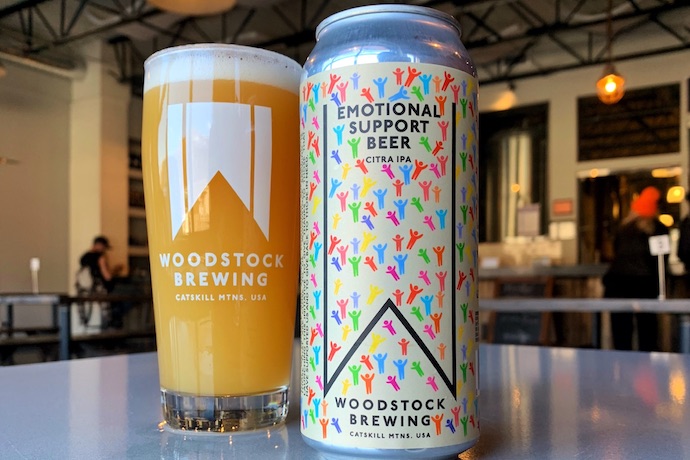 woodstock brewing emotional support beer