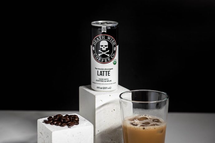 Death Wish Coffee world's strongest latte