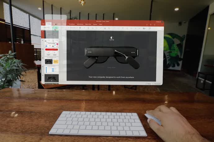 Nimo Planet smart glasses and virtual screens