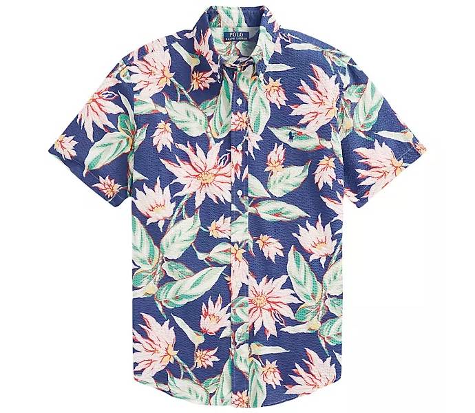 polo ralph lauren seerscker floral shirt