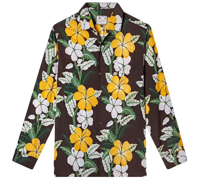 tombolo nightbloom floral shirt