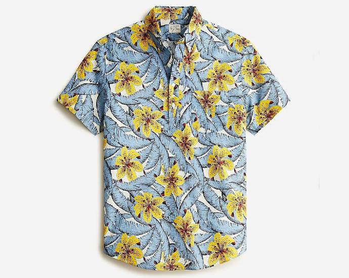 The Magnum P.I. Hawaiian Shirt - Hammacher Schlemmer