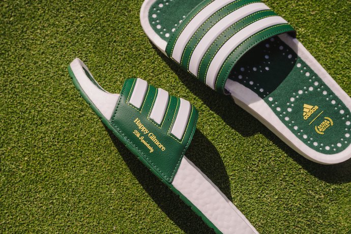 Extra Butter happy gilmore adidias slides