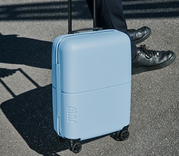 july lightweight carry on suitcase