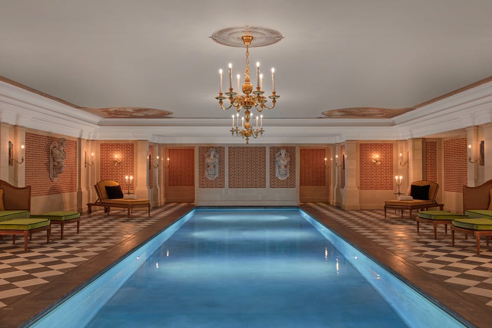 Airelles Château de Versailles spa pool