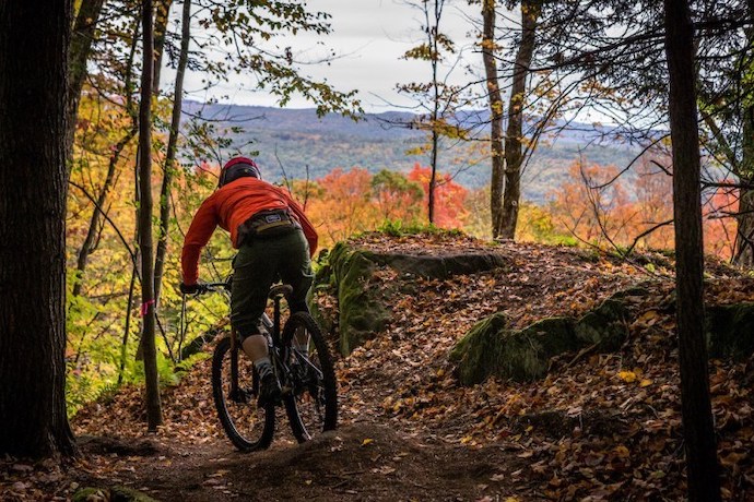 Recal mountain biking in the Berkshires