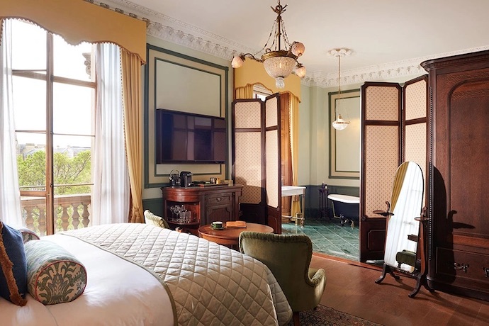 a guestroom at Gleneagles Townhouse