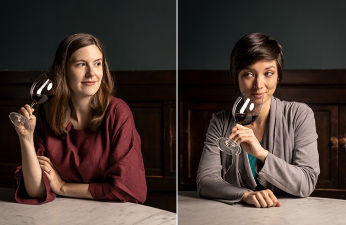 cote sommeliers Victoria James and Mia Van de Water