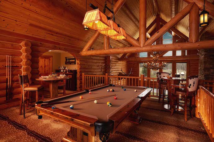 reid creek lodge pool table