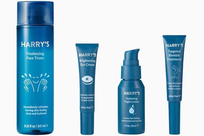 Harry's skin care line