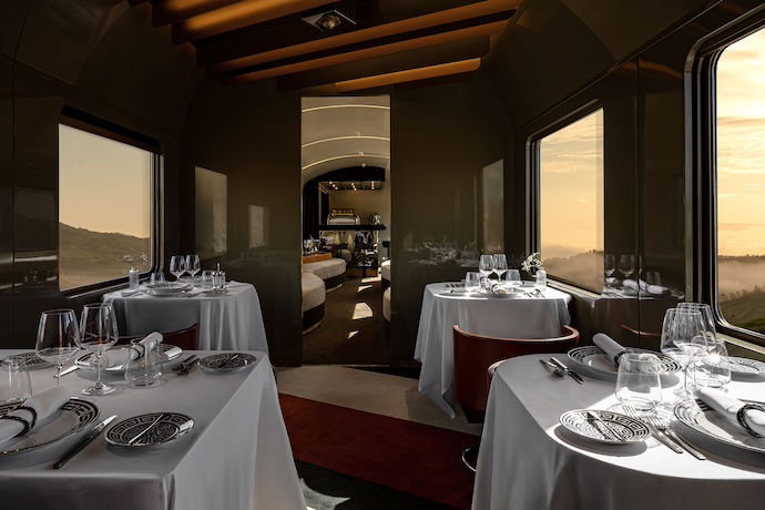 orient express la dolce vita dining room